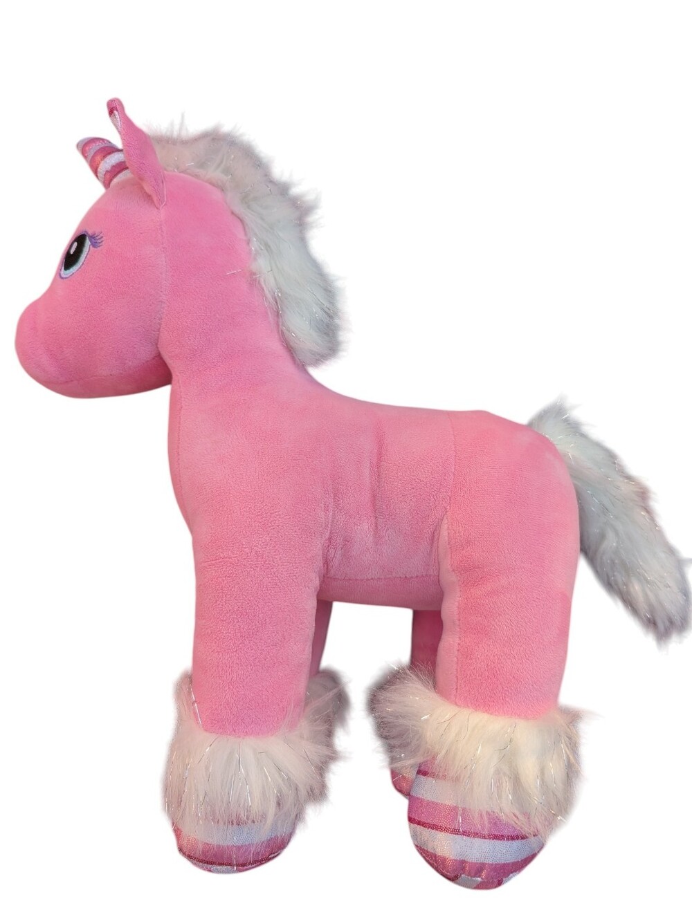 Build-A-Bear Candy Cane Swirl Unicorn 2018 Plush